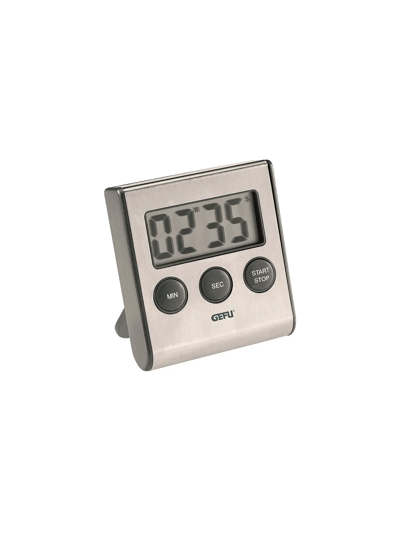 GEFU | Digital-Timer CONTARE Edelstahl | 